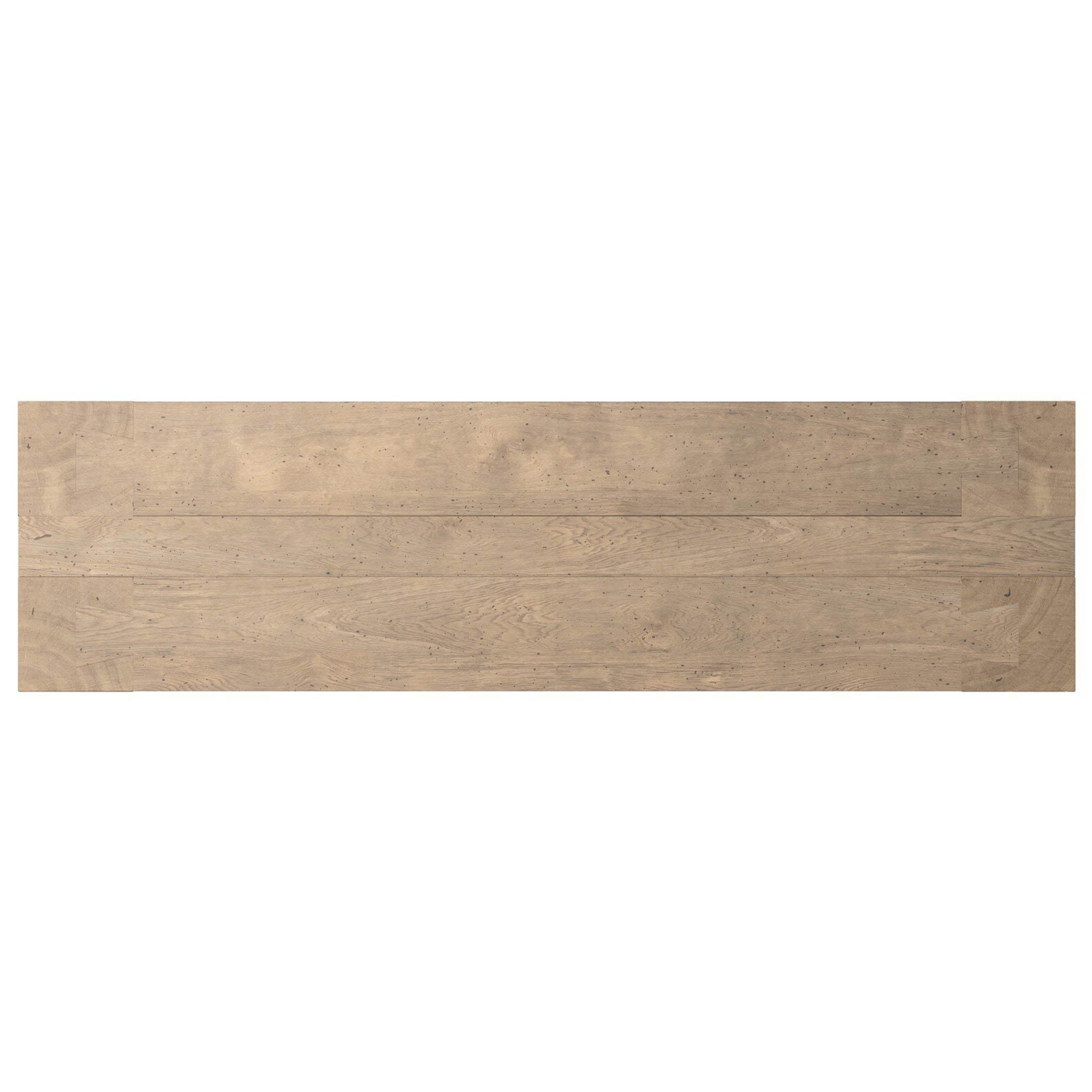 Abaso Bench, Whitewash Rustic by Four Hands - Image 5